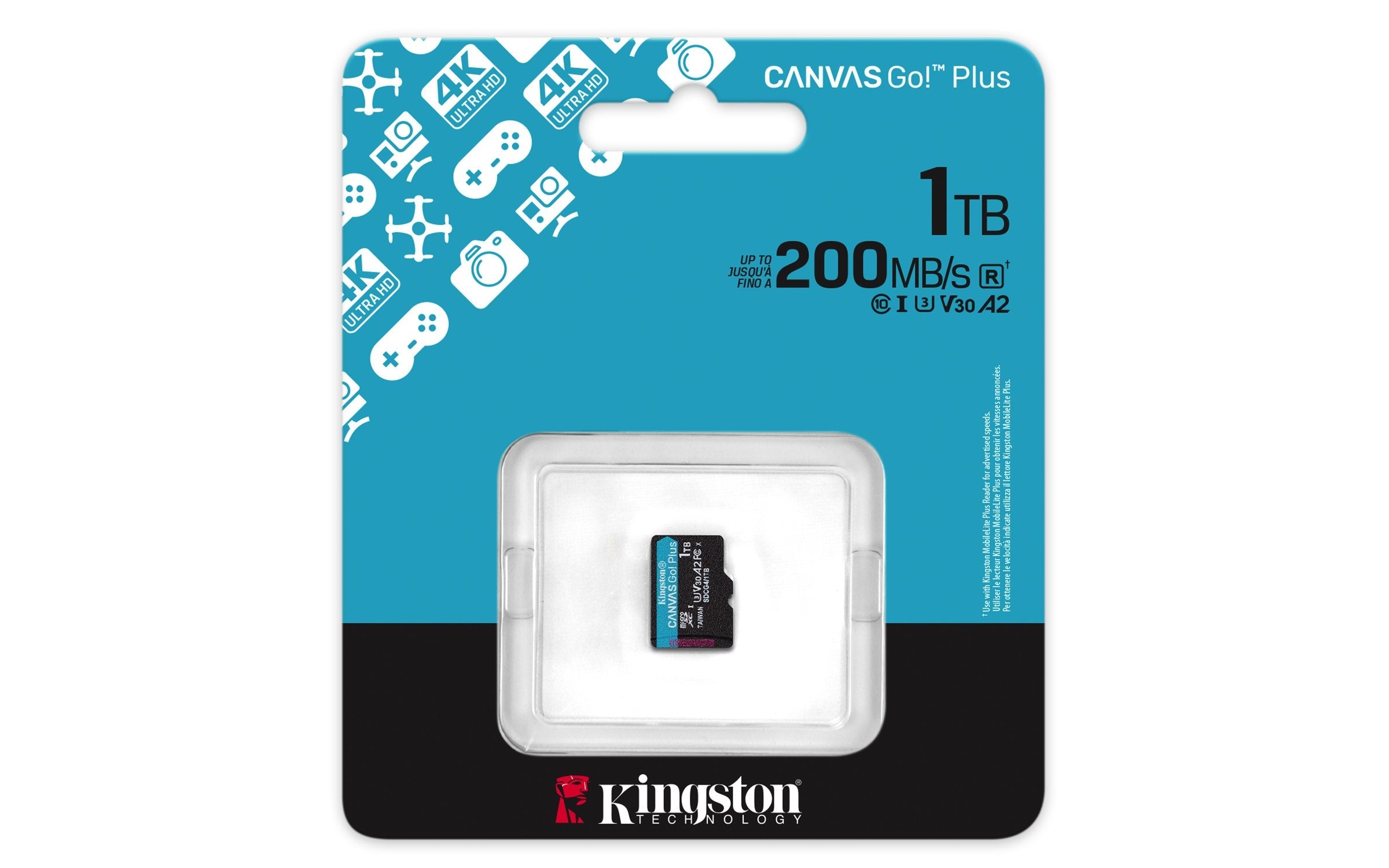 EAN 0740617348125 - Kingston Technology Canvas Go! Plus MicroSD UHS-I Clase 10 imagen 3
