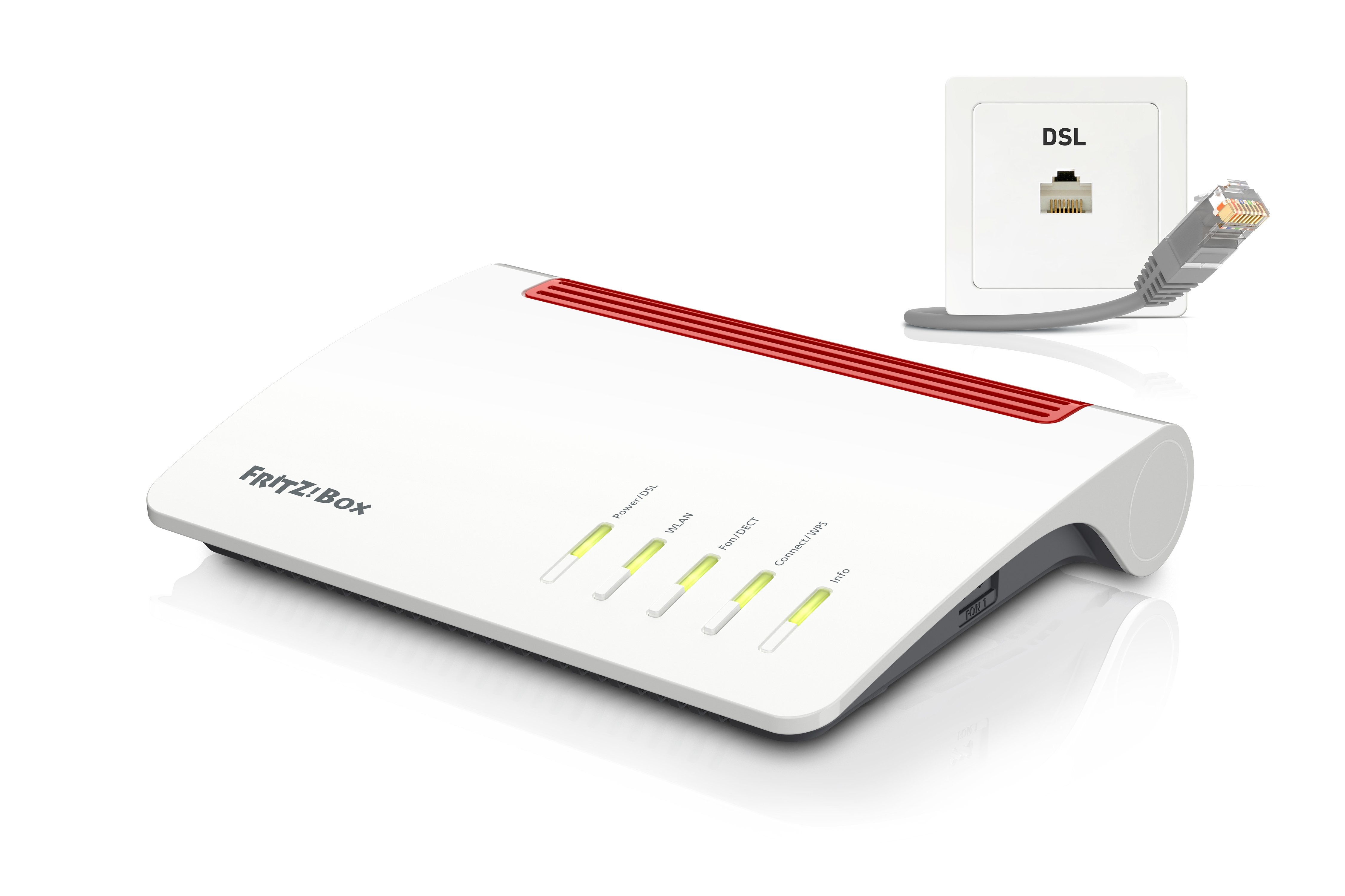 Avm Fritz!Box 7590 Edition International Doble Banda (2,4 Ghz / 5 Ghz) Gigabit Ethernet Blanco Route