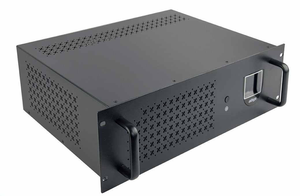 EAN 8716309124768 - Gembird UPS-RACK-2000 sistema de alimentación ininterrumpida (UPS) Línea interactiva 2 kVA 1200 W 4 salid imagen 5