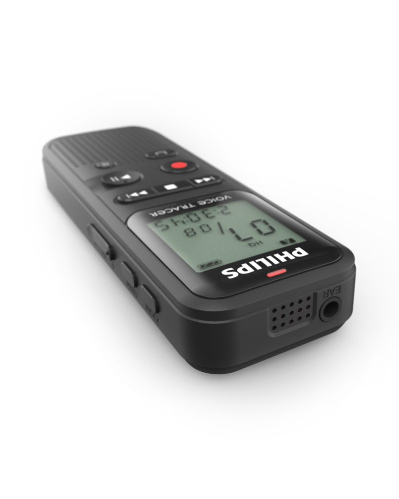 Grabadora De Voz Philips Voicetracer Dvt1160 8khz Negro