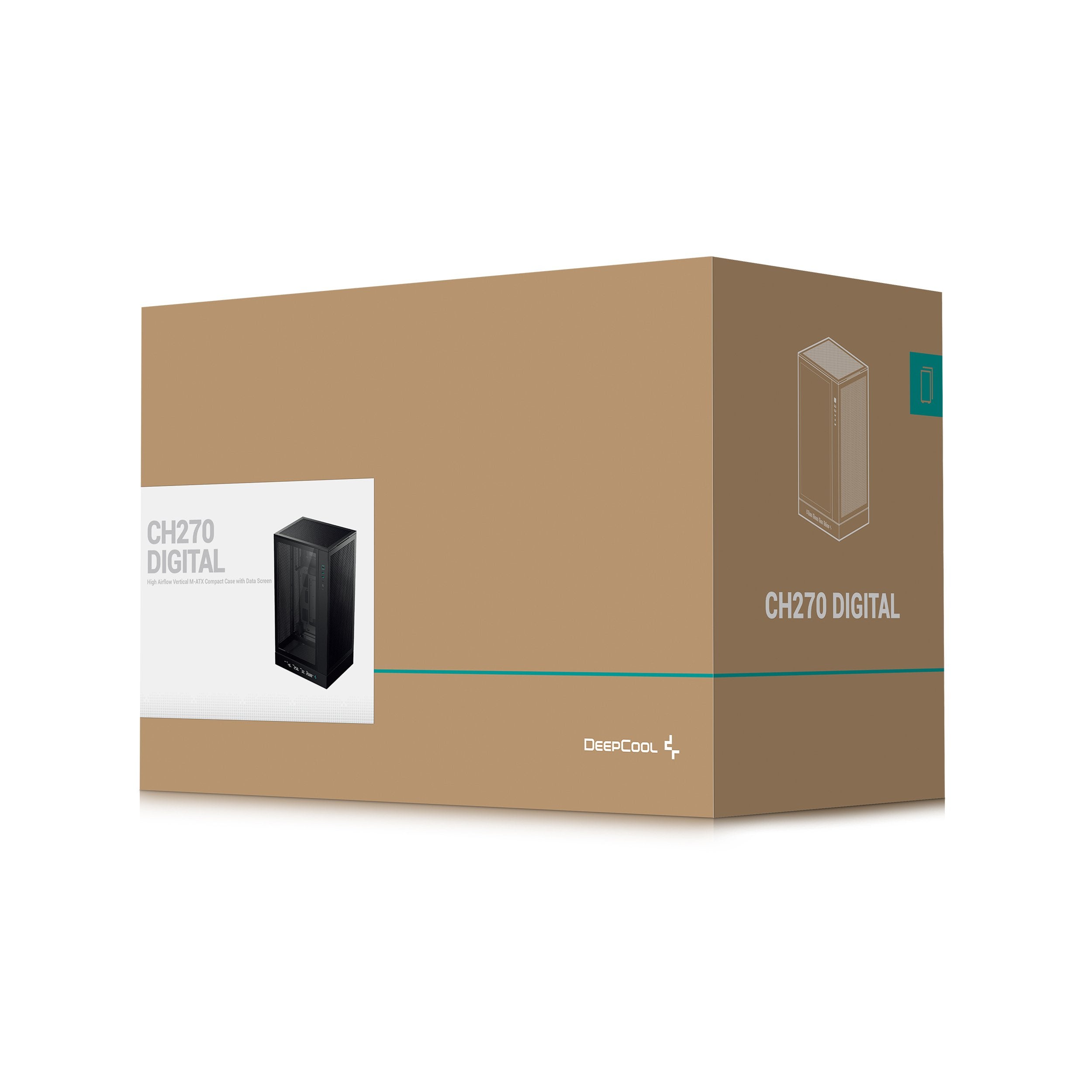 EAN 6933412765257 - DeepCool CH270 Digital Mini Tower Negro imagen 11