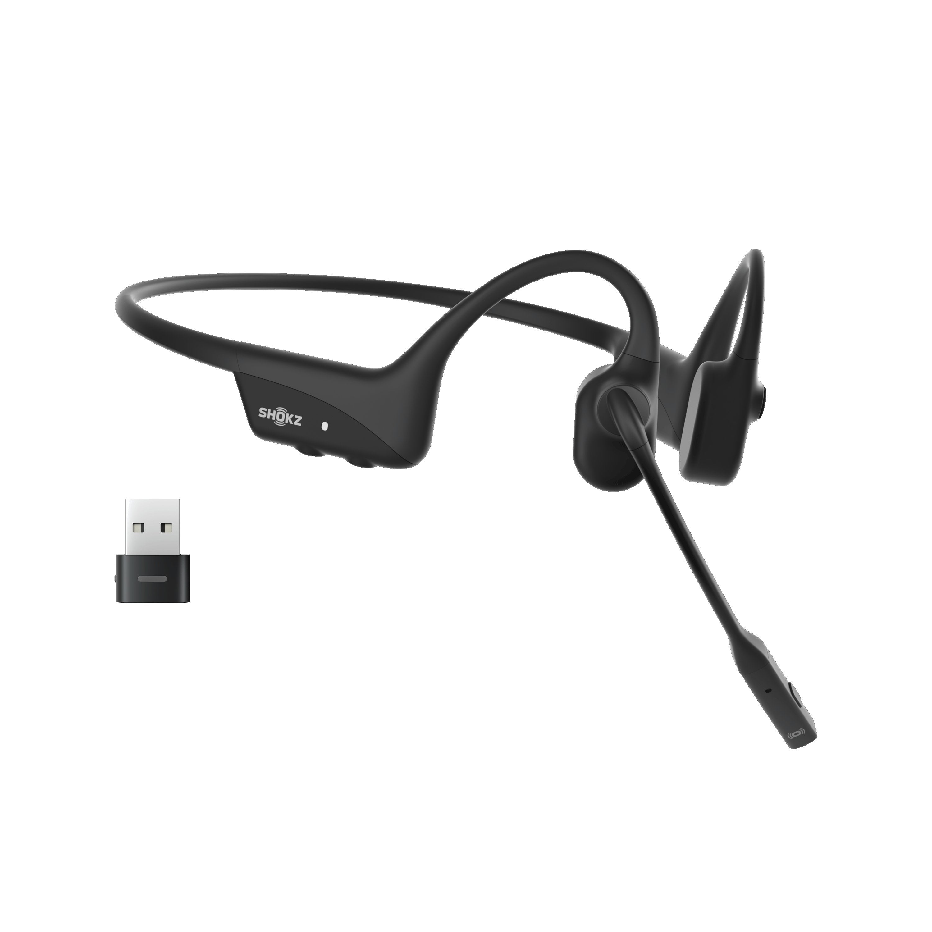 Auriculares Shokz Opencomm Inalámbrico Usb Tipo A Bluetooth Negro