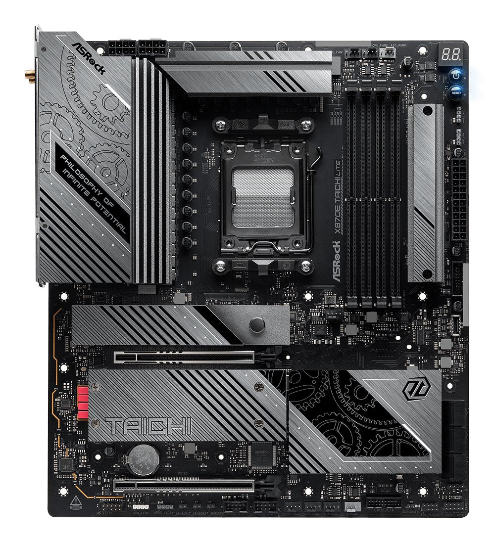 EAN 4710483947445 - Asrock 90-MXBPA0-A0UAYZ placa base AMD X870 Zócalo AM5 ATX extendida imagen 3