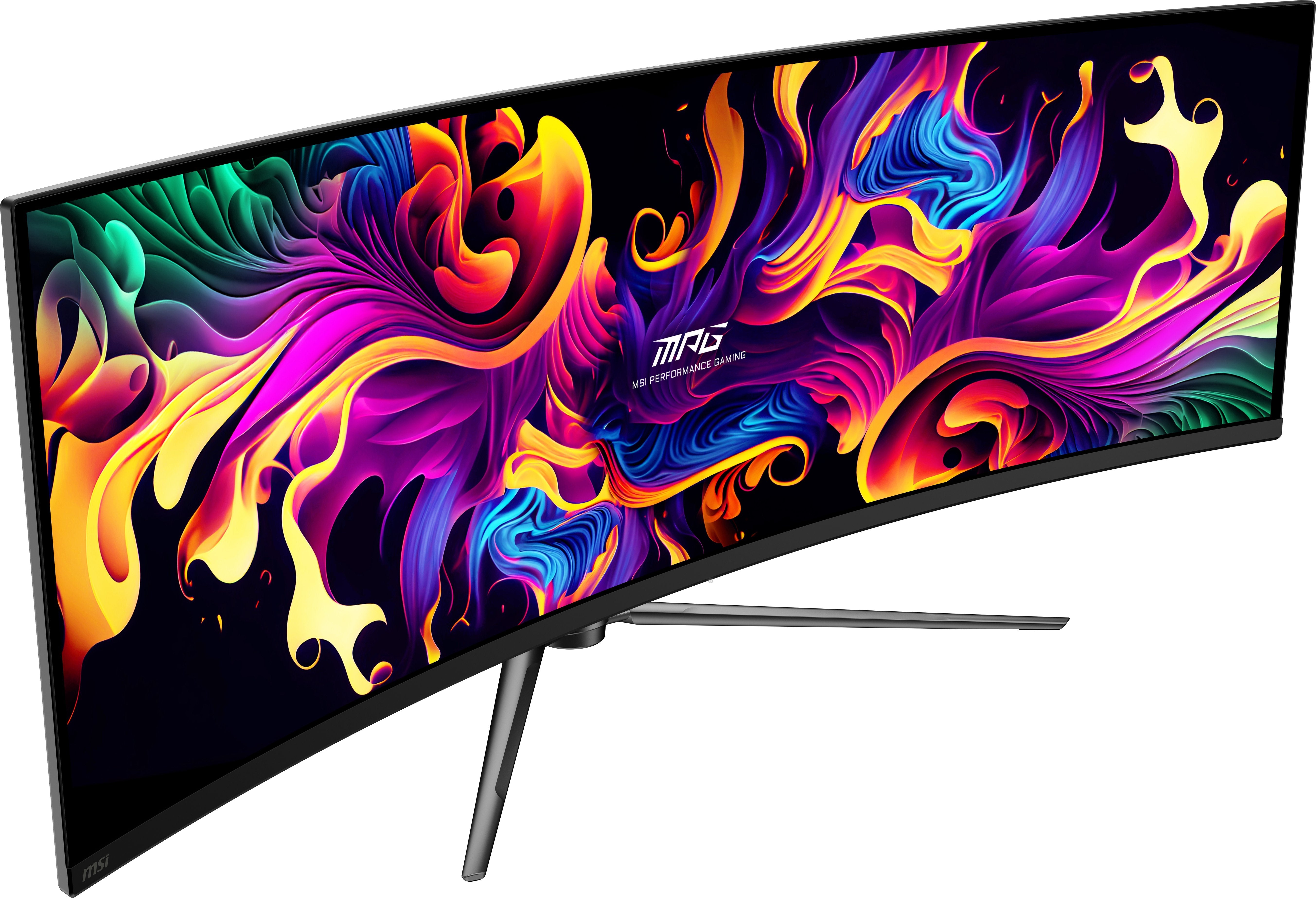 Monitor Msi Mpg 491cqp Qd-Oled (49") 5120 X 1440 Pixeles Dqhd Qdoled Negro