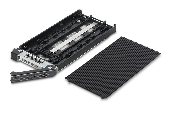 Icy Dock Mb834tp-B Caja Para Disco Duro Externo (Ssd) Aluminio, Negro 2.5", Laufwerkstrays Negro, Caja Externa Para Unidad De Estado Sólido (Ssd), 2.5", M.2, Aluminio, Negro