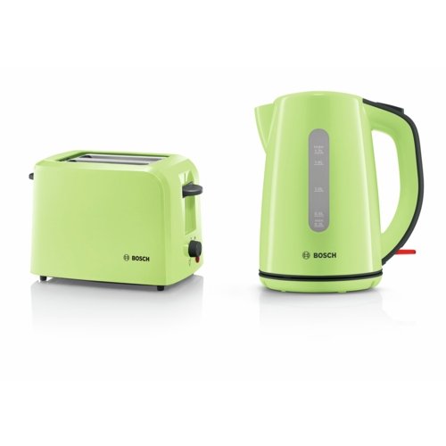 Hervidor De Agua Bosch Twk7506 1,7 L Negro, Verde 2200 W