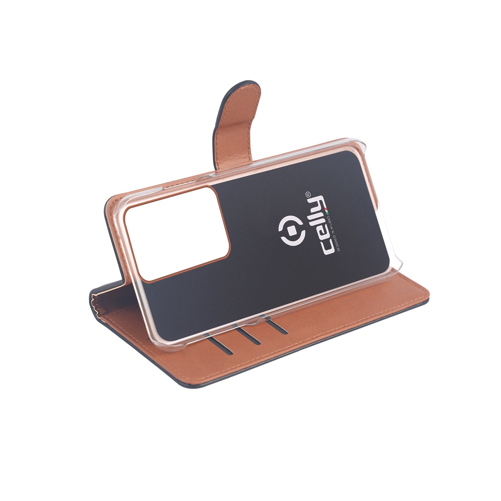 EAN 8021735756507 - Celly WALLY funda para teléfono móvil 17,5 cm (6.9") Funda cartera Negro imagen 2