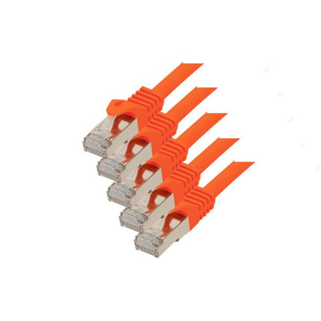 EAN 4017538062154 - S/CONN maximum connectivity Cat.7 S/FTP 1 m cable de red Naranja Cat7 S/FTP (S-STP) imagen 1