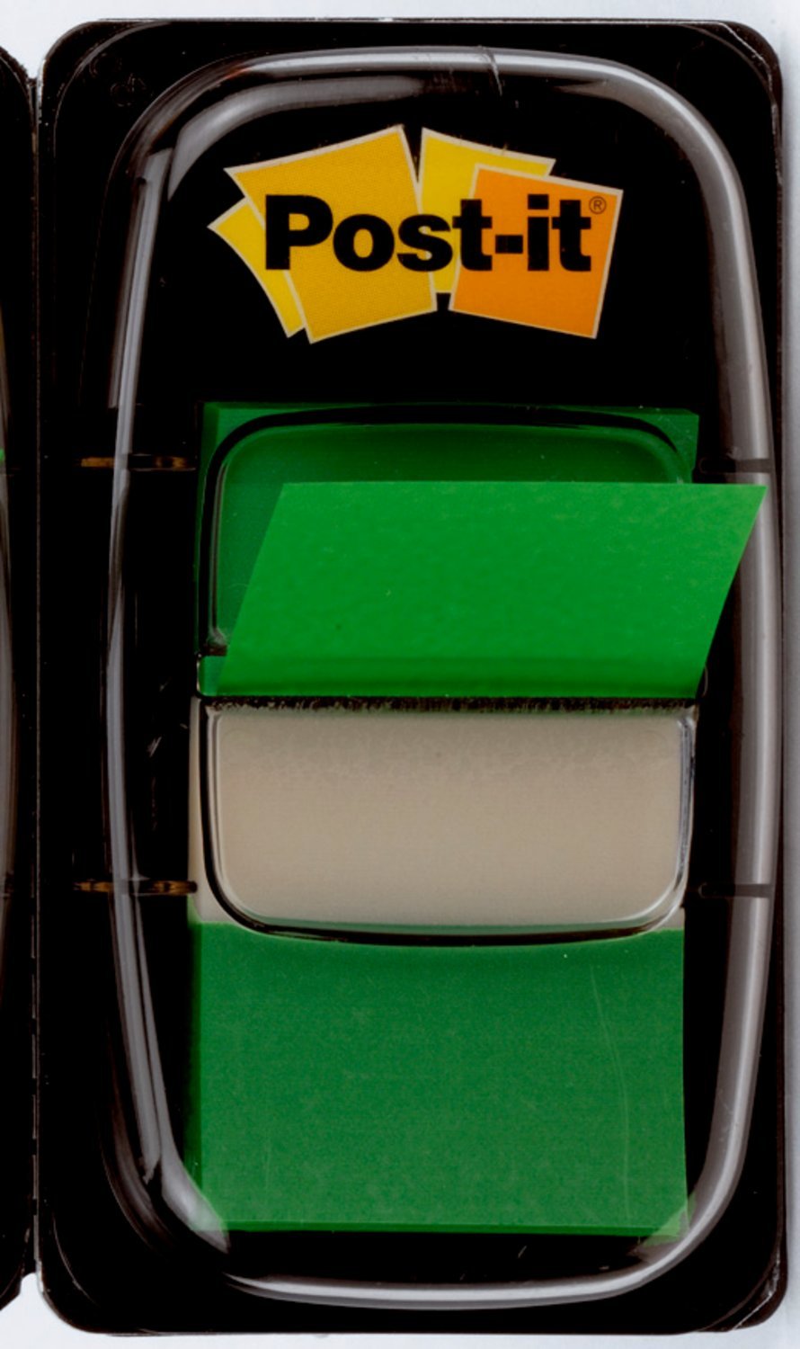 Marcador Index Post-It Mediano 3m Dispensador 50 Unidades Verde