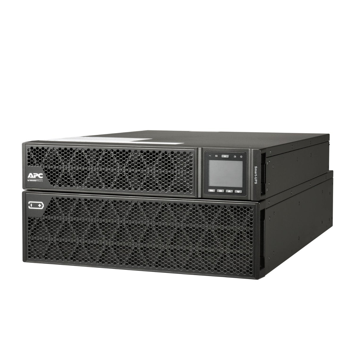 Apc Smart-Ups On-Line-G 8kva 8kw Tower 230v 2x Iec C13+1x Iec C19+Hard Wire 3-Wire H+N+E Outlets Network Card Wo Rail Kit