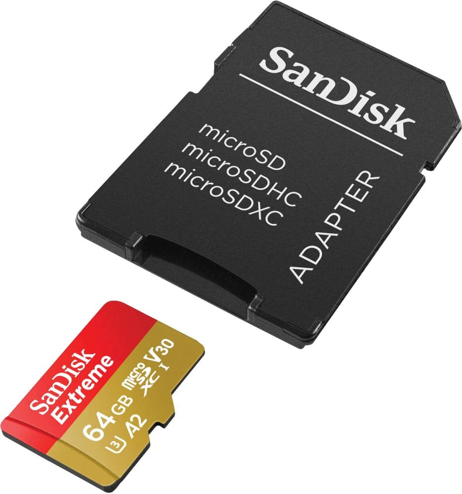 EAN 0619659193386 - SanDisk Extreme 64 GB MicroSDXC UHS-I Clase 10 imagen 2