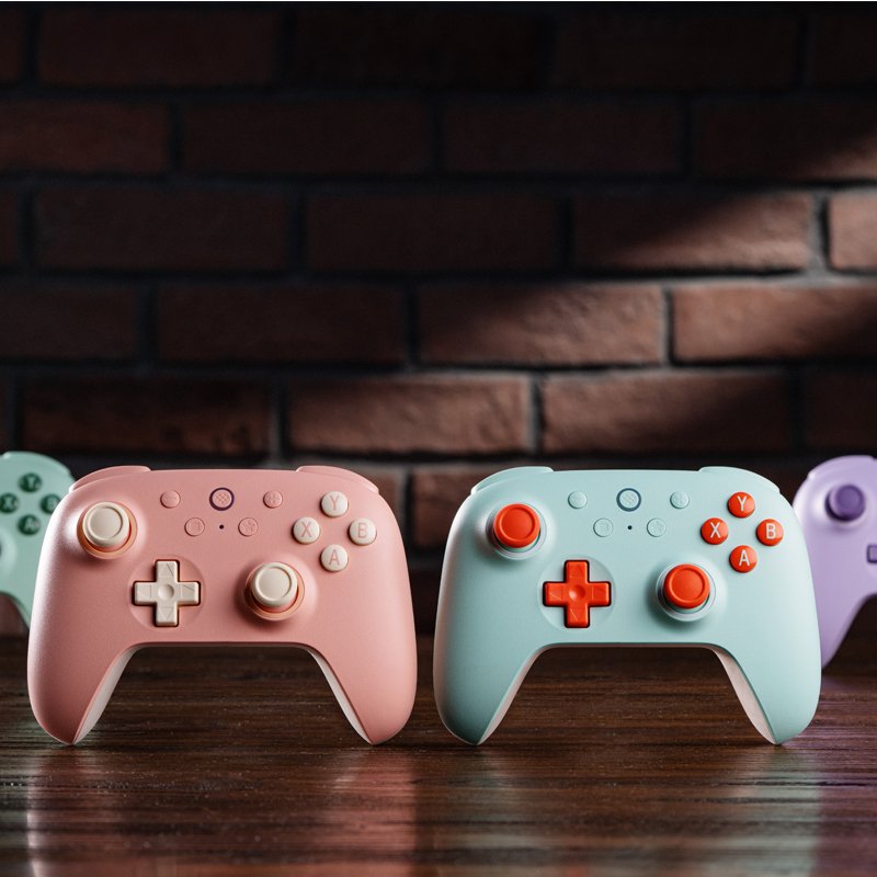 EAN 6922621506102 - 8Bitdo Ultimate 2C Durazno Bluetooth/RF/USB Gamepad Android, PC imagen 12