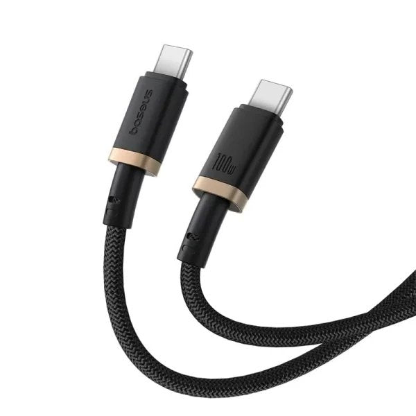 EAN 6932172669843 - Baseus P10377803U01-02 cable USB USB 2.0 2 m USB C 0,48 Gbit/s 100 W Negro, Oro imagen 3