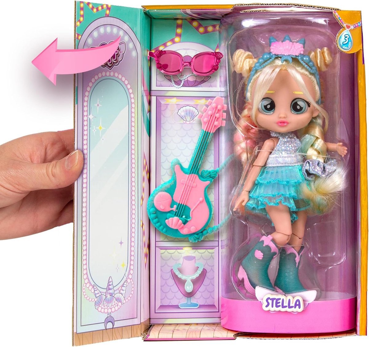 EAN 8421134923706 - IMC Toys BFF Doll Stella Series 3 imagen 2