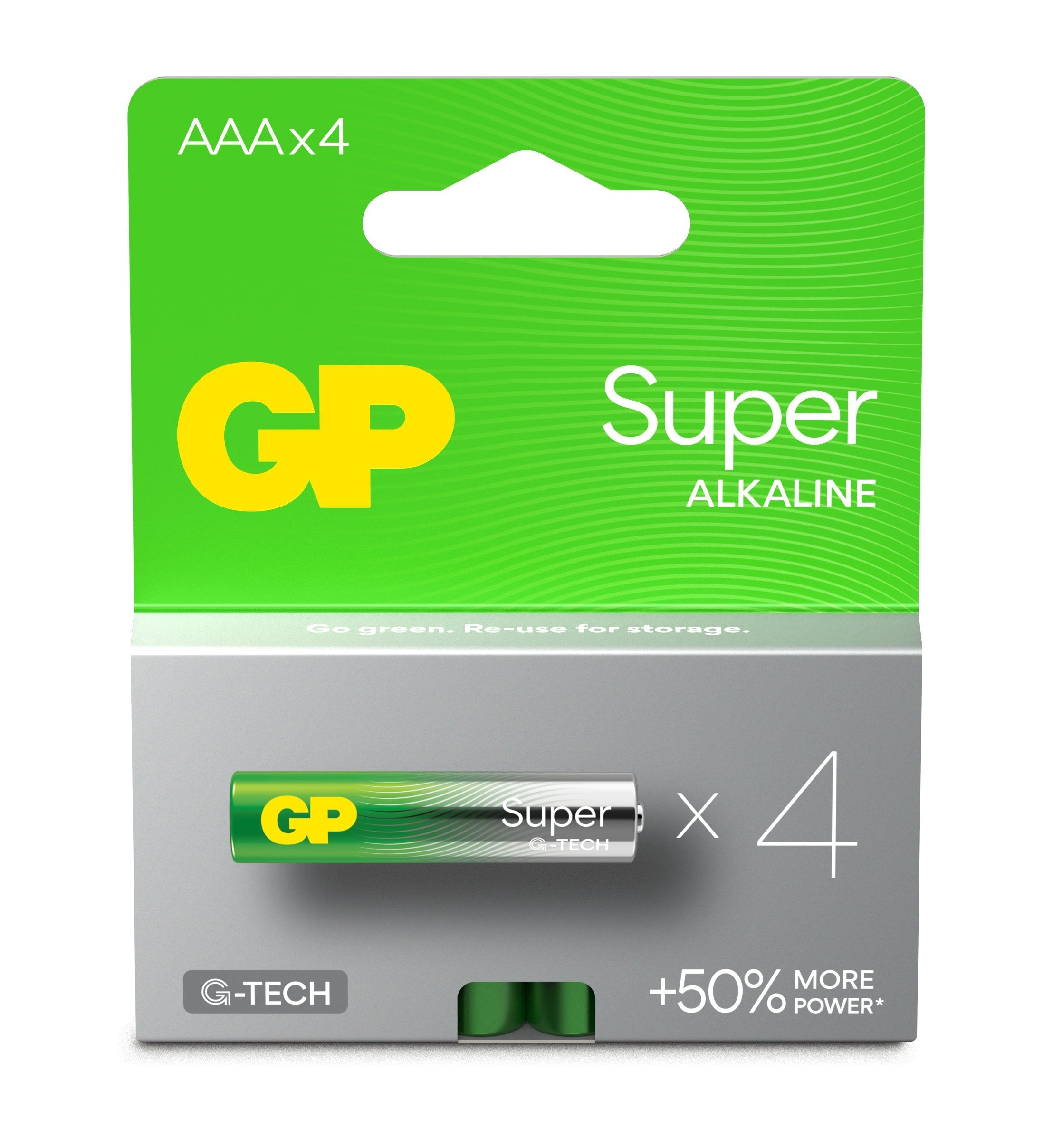 Gp Super Alkaline Batterie Aaa Micro 1,5v 4er Blister
