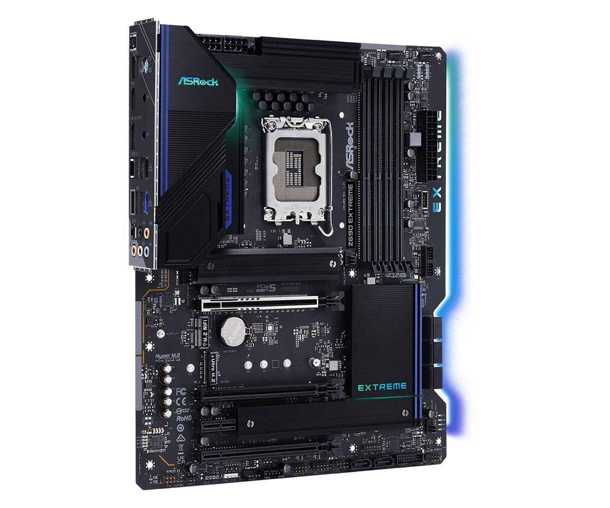 Placa Base Asrock Intel1700 Z690 Extreme Atx, 4xddr4 3200, M.2 4x4, Usb3.2 Gen2