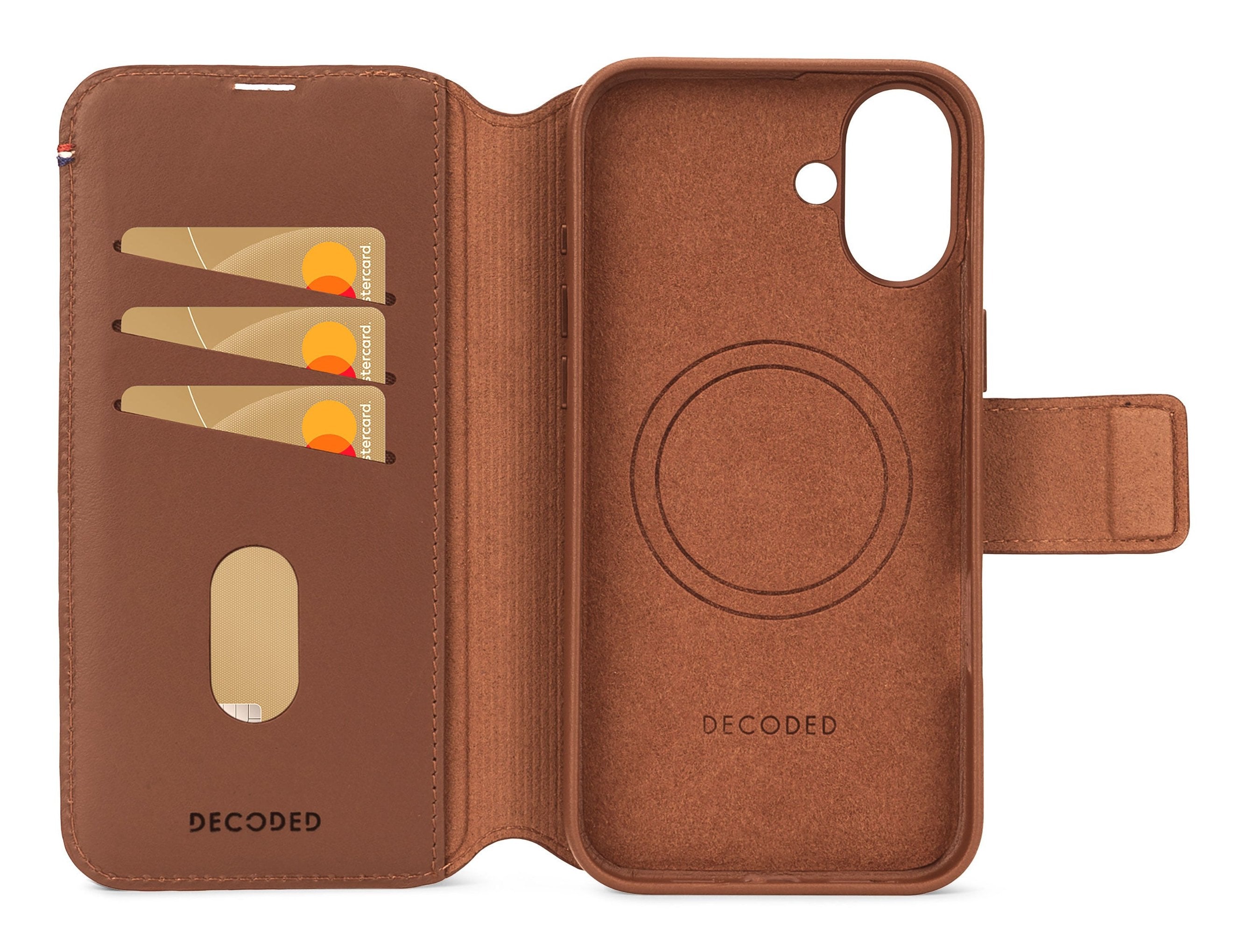 EAN 8721145001357 - Decoded Leather Detachable Wallet funda para teléfono móvil 17 cm (6.7") Funda cartera Marrón imagen 6