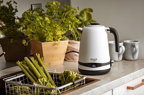 EAN 5902934839242 - Adler AD 1295w tetera eléctrica 1,7 L 2200 W Negro, Blanco imagen 7