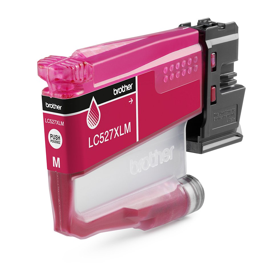 Tinta Brother Magenta De Larga Duracion Lc527xlm 2.000 Paginas