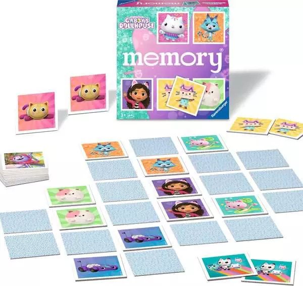 La Casa De Muñecas Memoria Ravensburger De Gabby, Juego De Memoria 22596
