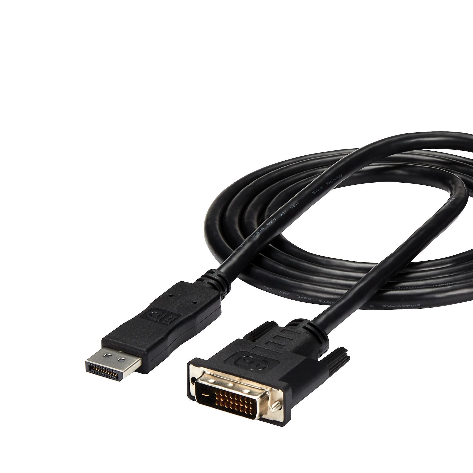 Startech Cable 1,8m Displayport 1.2 A Dvi-D 1080p 1.80 Metros