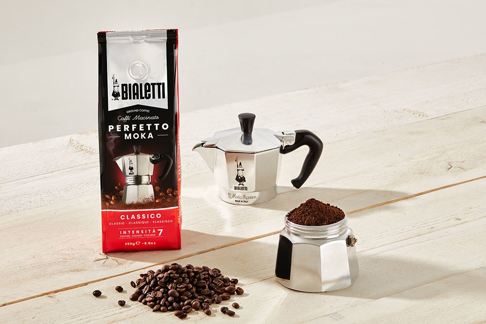 Café Molido Bialetti Perfetto Moka Cioccolato 250g