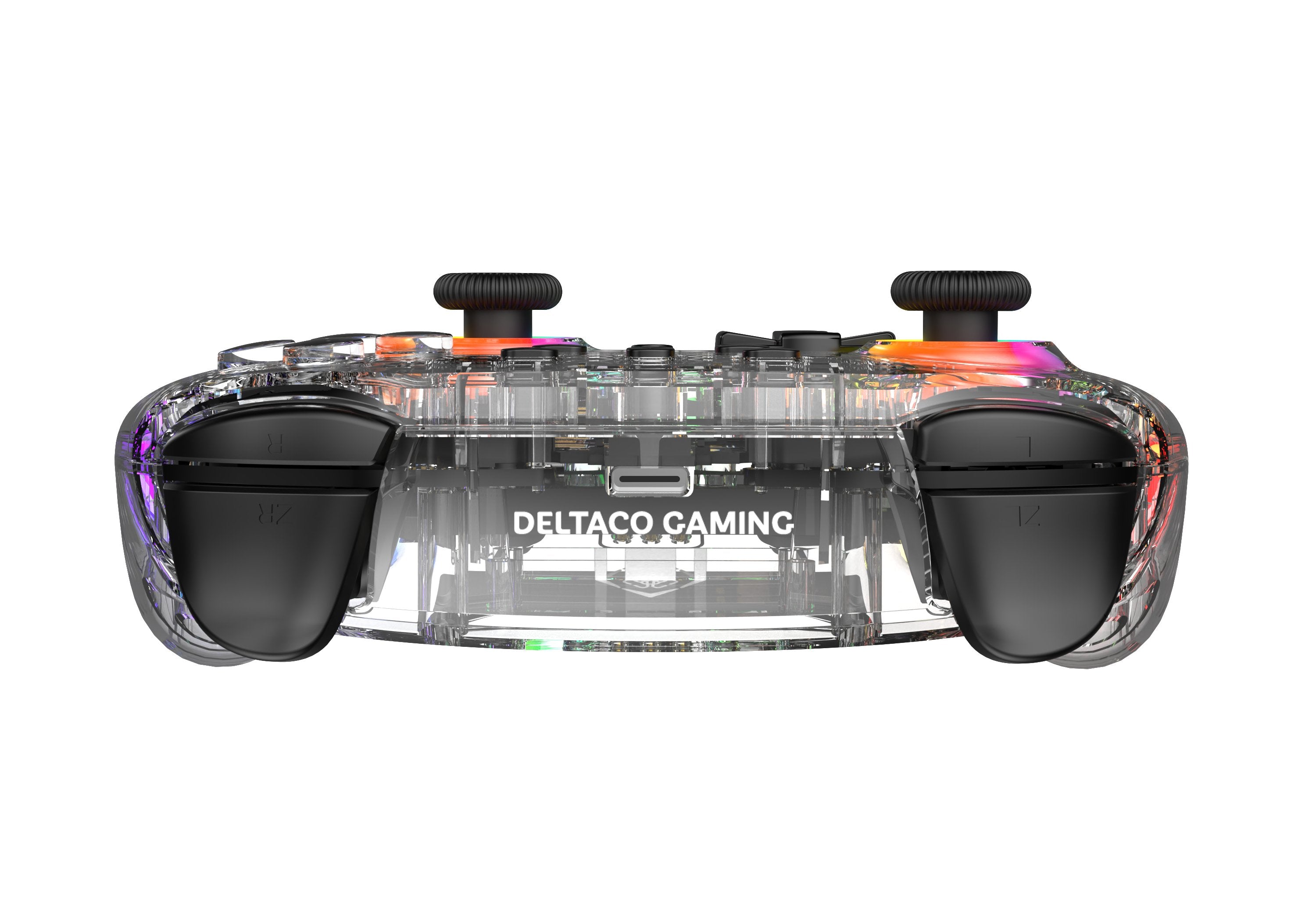 EAN 7333048072511 - Deltaco Gaming GAM-198-T mando y volante Transparente Bluetooth/USB Gamepad Nintendo Switch, Nintendo Swi imagen 5