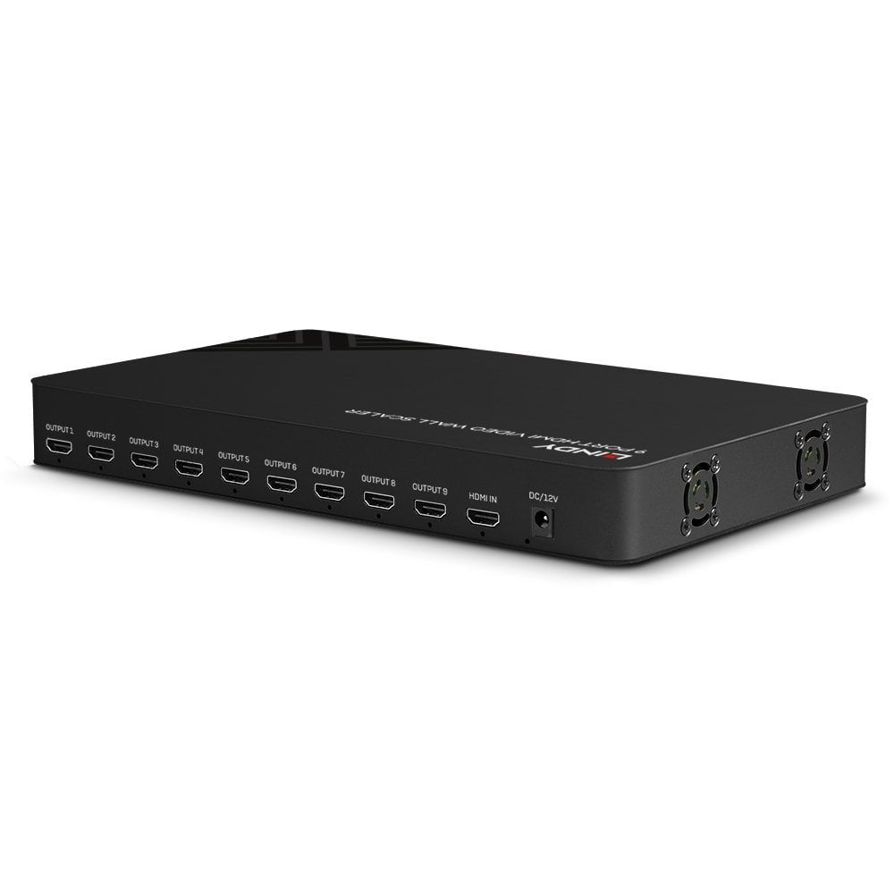 Escalador De Pared De Vídeo Hdmi De 9 Puertos Lindy