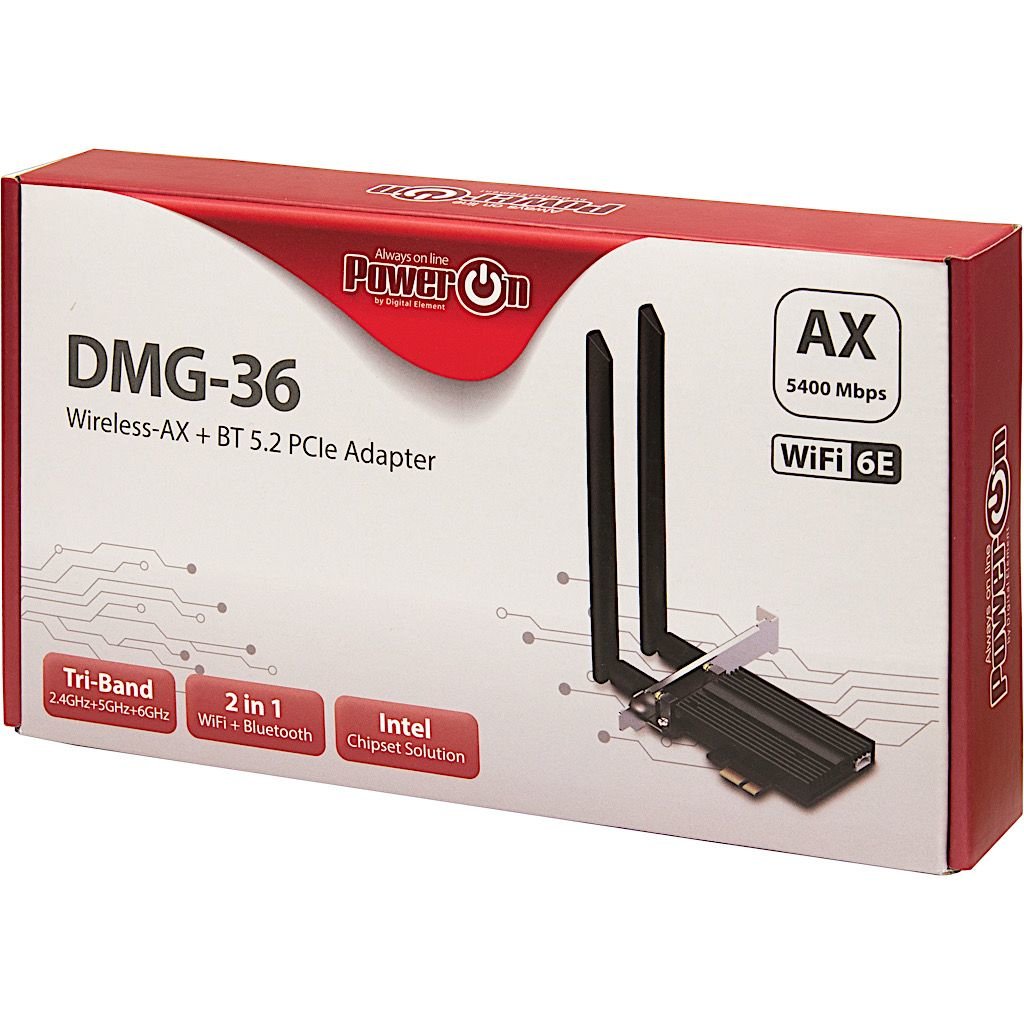 EAN 4260455647755 - Inter-Tech DMG-36 Interno WLAN / Bluetooth 5400 Mbit/s imagen 3