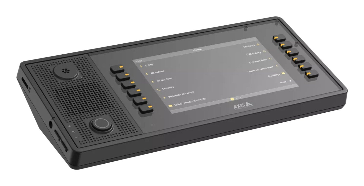 EAN 7331021082113 - Axis C6110 sistema de intercomunicación de video 17,8 cm (7") Negro imagen 3