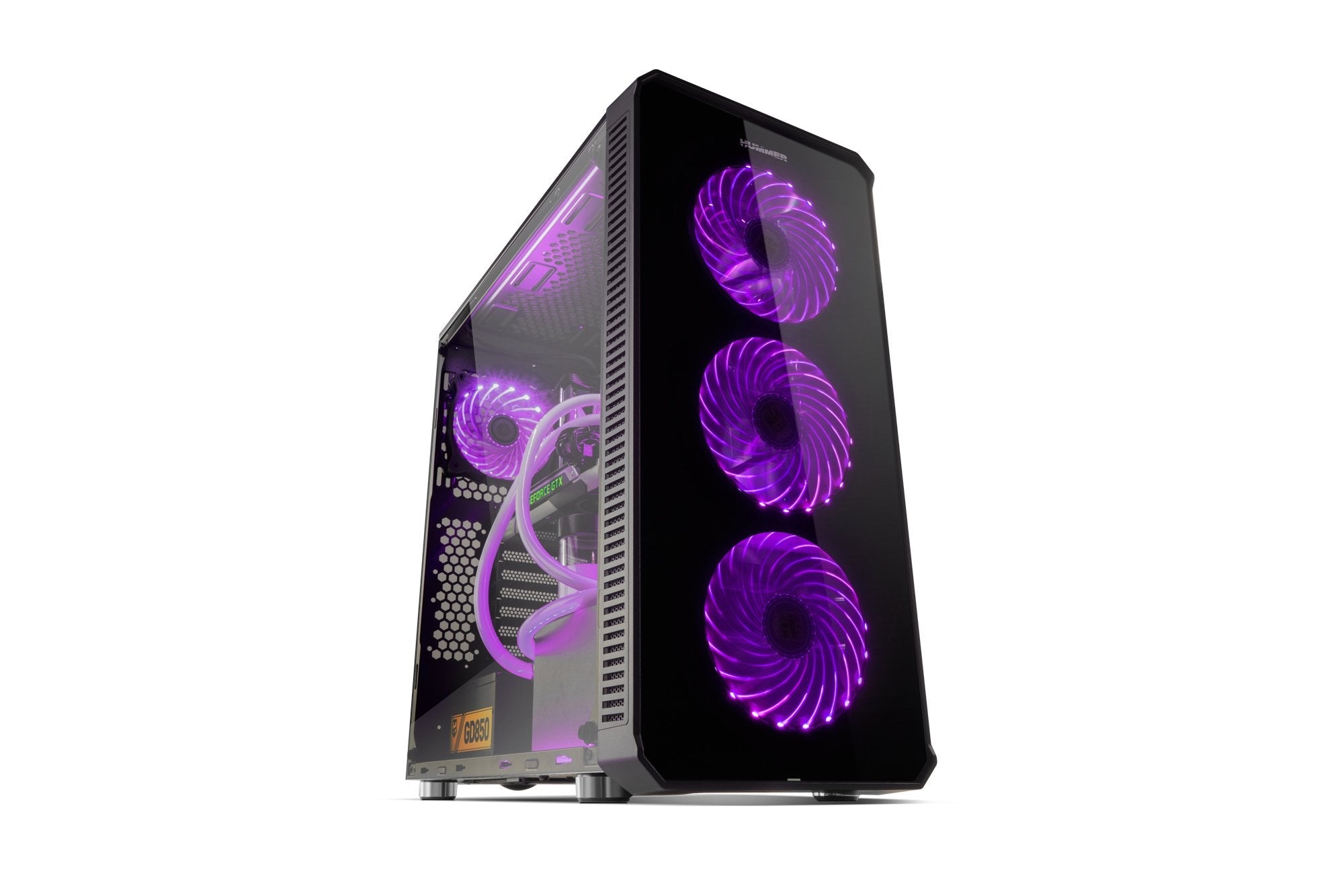 Caja Pc Nox Atx Hummer Tgx. Torre. Cristal Templado Usb 3.0 Con Ventiladores