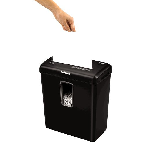 EAN 0043859741298 - Fellowes Powershred P-30C triturador de papel Corte cruzado 22 cm Negro imagen 4