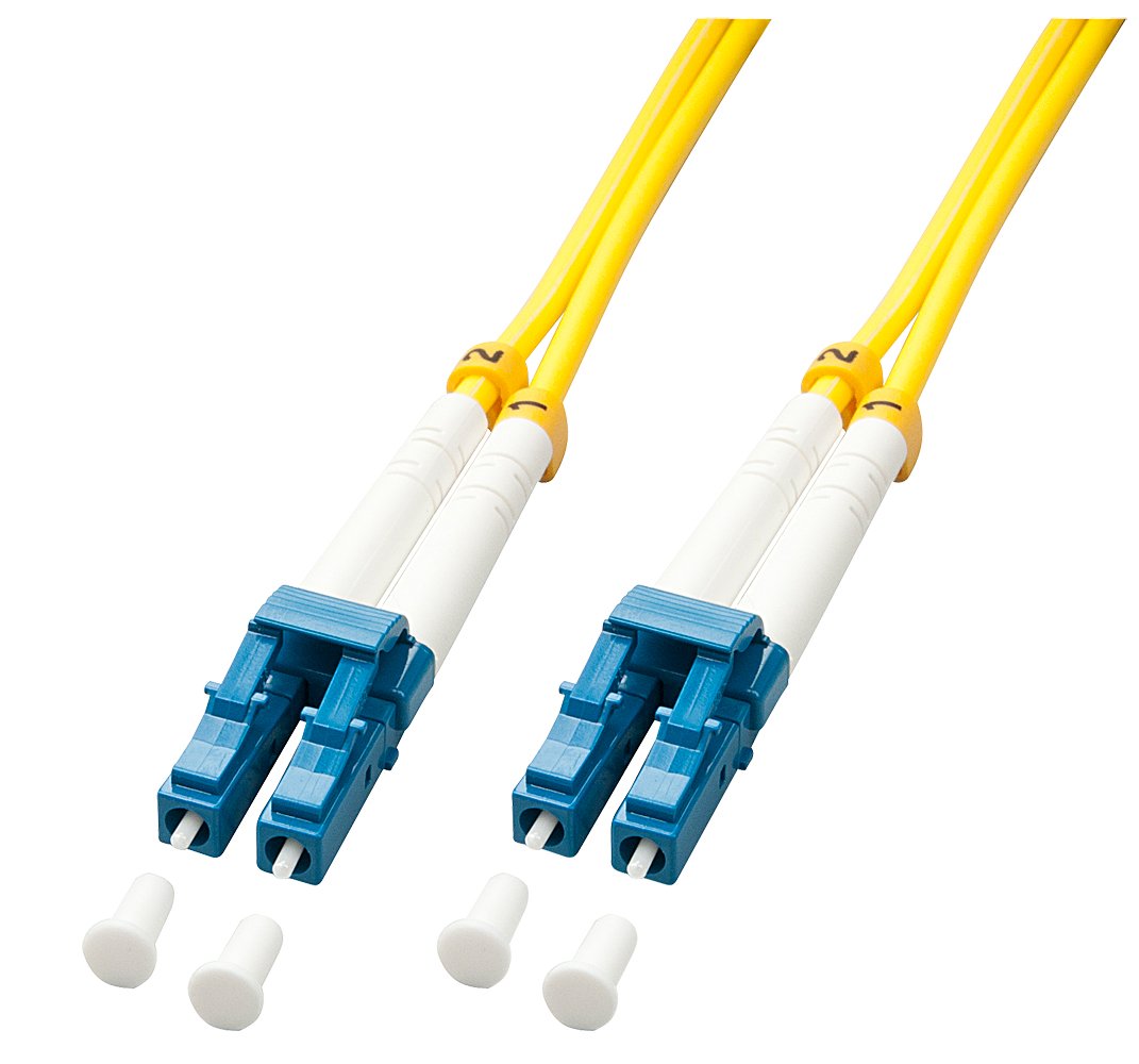EAN 4002888474535 - Lindy 47453 Cable de fibra óptica e InfiniBand 5 m LC Azul, Blanco, Amarillo imagen 1