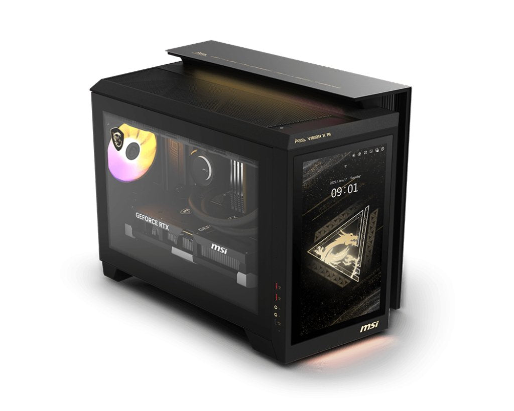Pc Msi Meg Vision X Ai 2nvz9-003eu Ultra 9 285k 64gb Ddr5 Ssd2tb Geforce Rtx 5090 32gb Ventus 3x Be200 Wifi 7+Bt Win11 Black