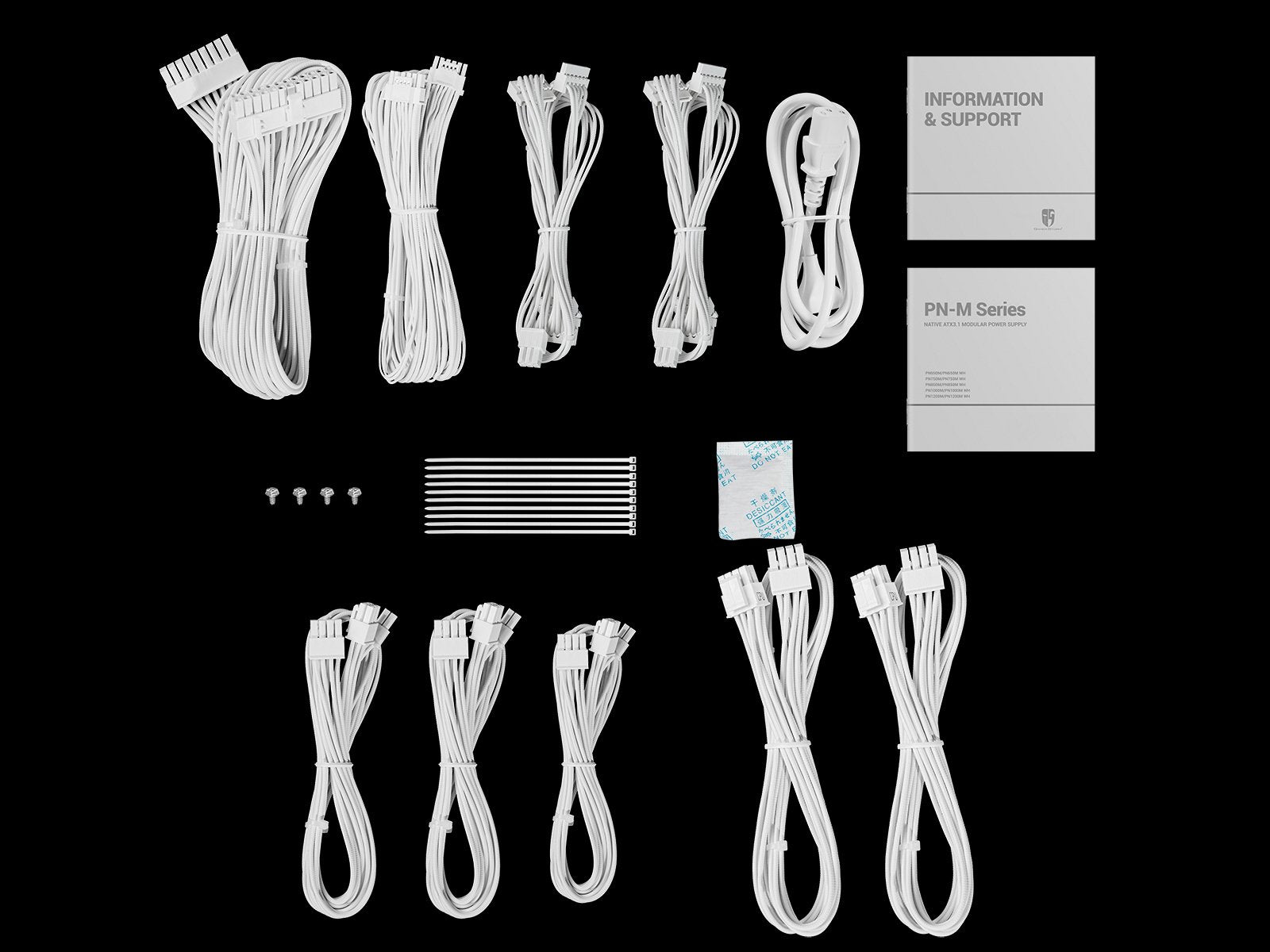 EAN 6933412741152 - DeepCool PN850M unidad de fuente de alimentación 850 W 20+4 pin ATX ATX Blanco imagen 8