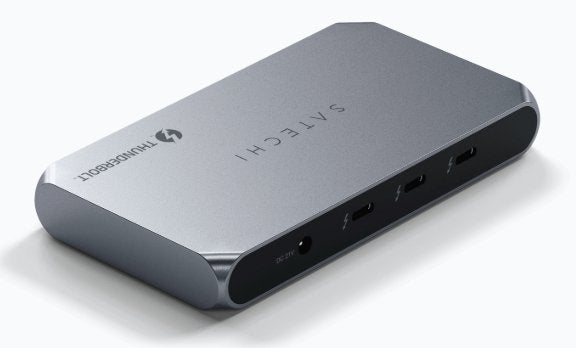 Satechi Thunderbolt 4 Slim Hub Pro Port Dc 20v 1x Usb 3.2 Gen. 2 1x Tb4 Upstream 96w Pd 3x Tb 4 (Space Gray)