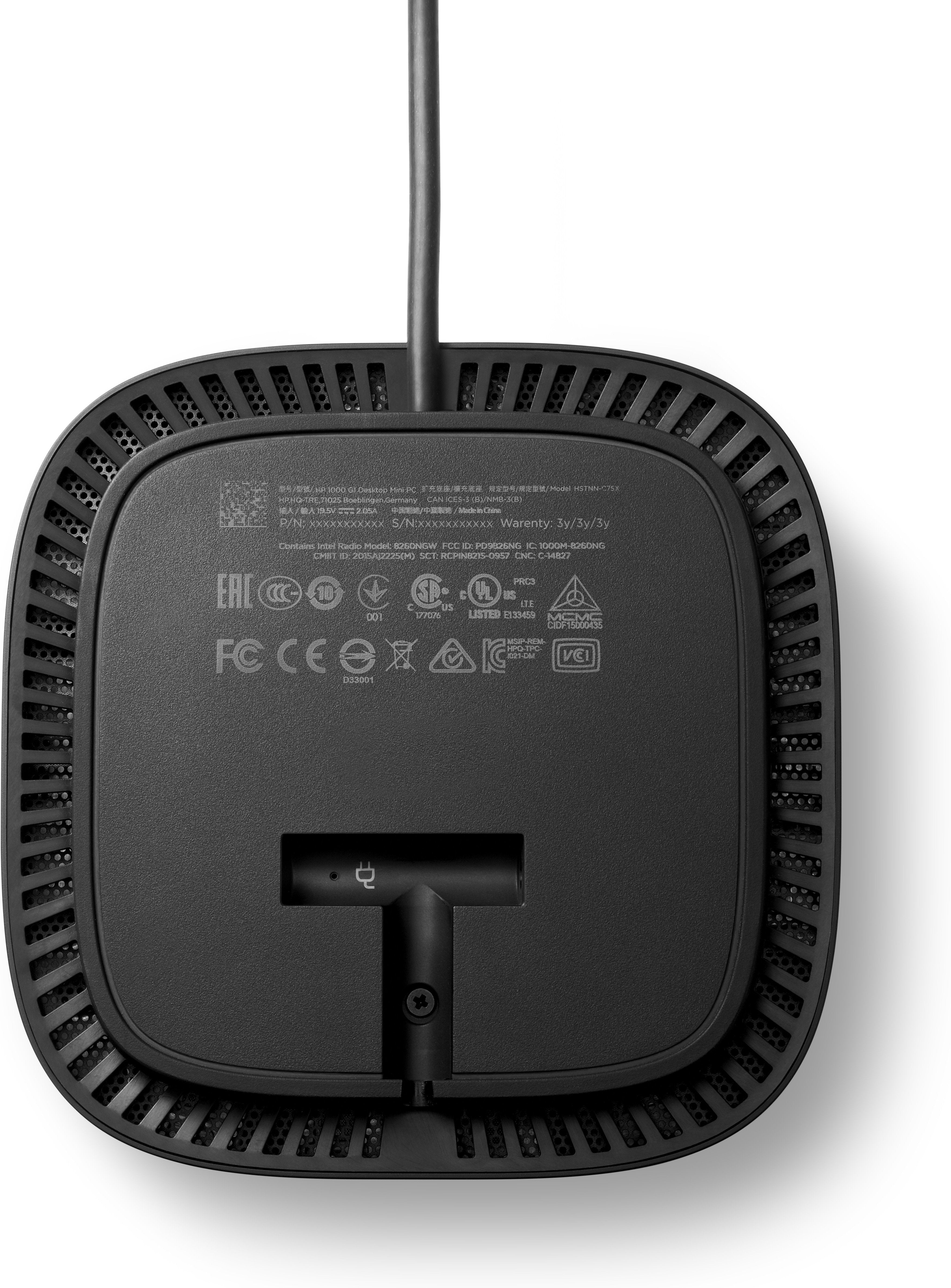 EAN 0195161120909 - HP USB-C Dock G5 Alámbrico USB 3.2 Gen 1 (3.1 Gen 1) Type-C Negro imagen 5