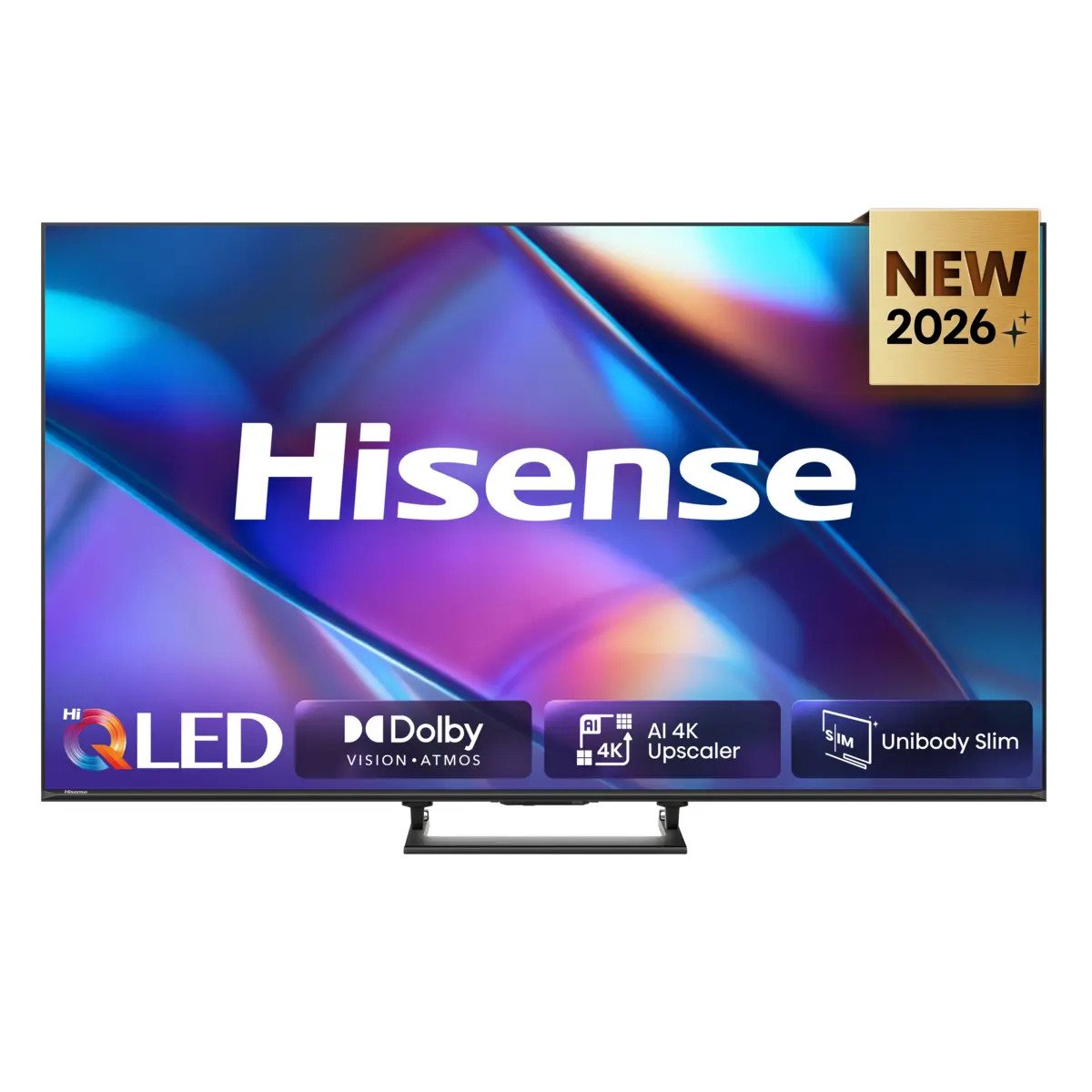 Hisense 50a7ds, 127 Cm (50"), 3840 X 2160 Pixel, Qled, Smart-Tv, Wlan, Negro, Gris