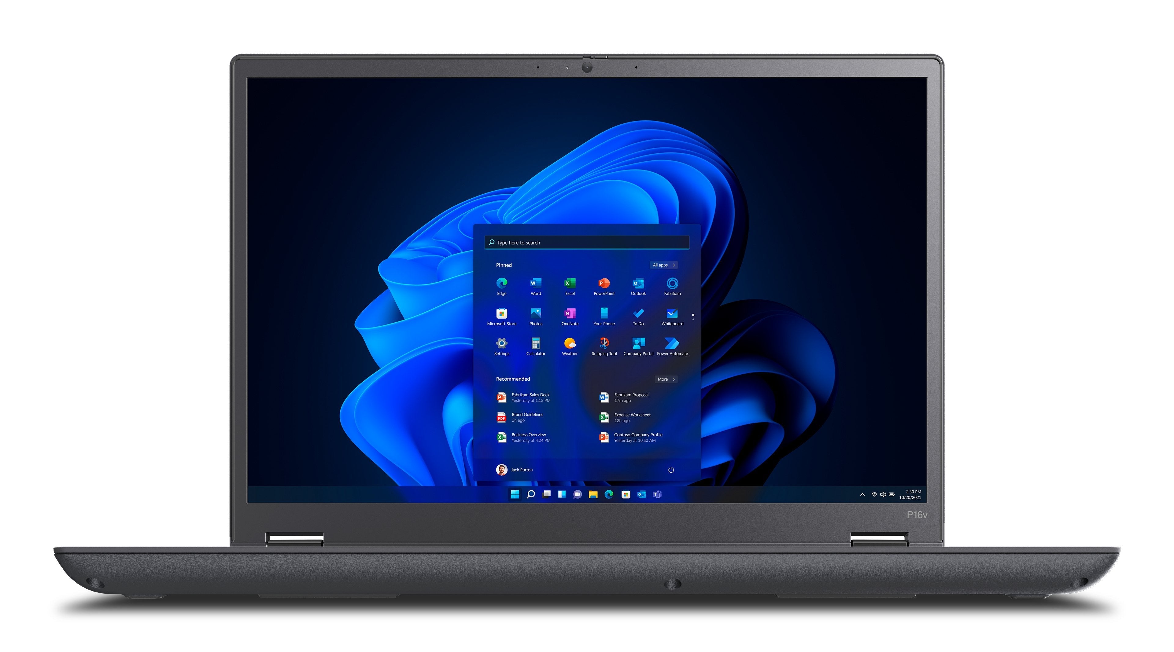 Portatil Workstation Lenovo Thinkpad P16v Amd Ryzen 9 Pro 7940hs 16" Wuxga 32 Gb Ddr5-Sdram 1 Tb Ssd Nvidia Rtx 2000 Ada (802.11ax) W 11 Pro Negro