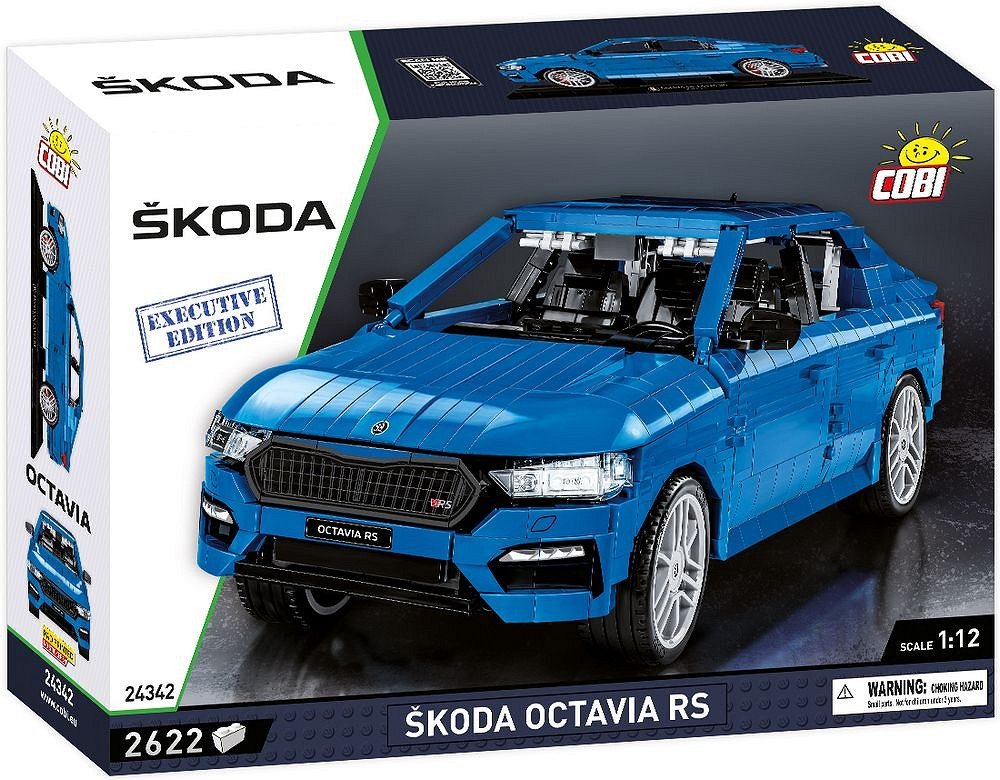 Juguete De Construcción Cobi Skoda Octavia Rs - Executive Edition, Escala 1:12 Cobi-24342