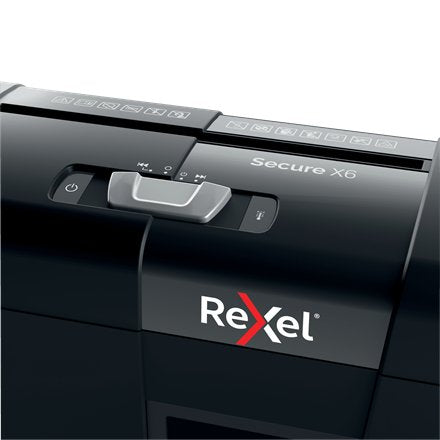EAN 5028252615266 - Rexel Secure X6 triturador de papel Corte cruzado 68 dB Negro imagen 6