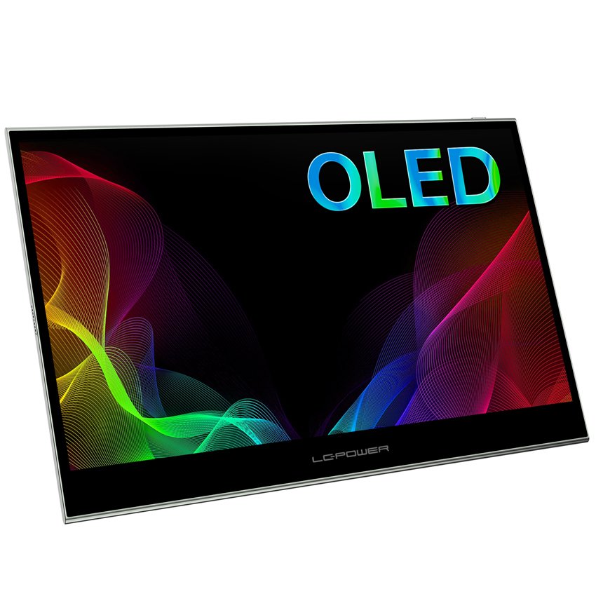 Lc-Power Monitor Portatil Lc-M16-4k-Uhd-P-Oled - 39.6 Cm (15.6") - 3840 X 2160 4k Ultra Hd
