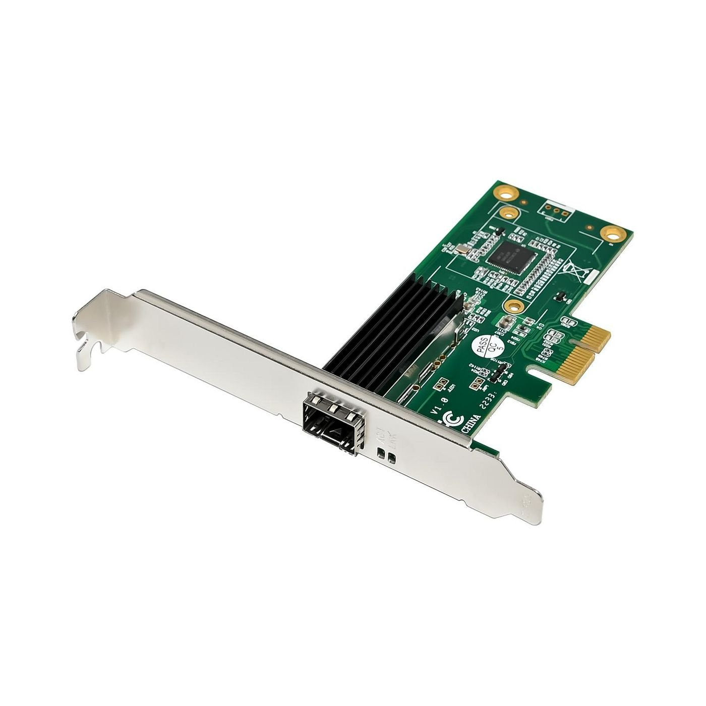 Network Card Pcie X1 I210-F1 Single- 1gbe Sfp Fiber