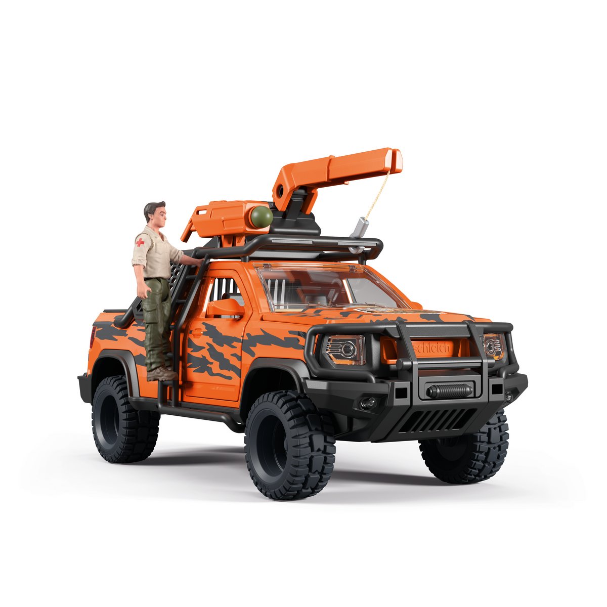 Schleich Wild Life Abenteuerfahrzeug Im Dschungel 42720