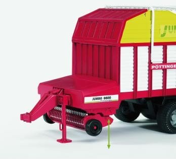 Bruder Pottinger Jumbo 6600 Profiline, Modelo De Vehículo 4001702022143