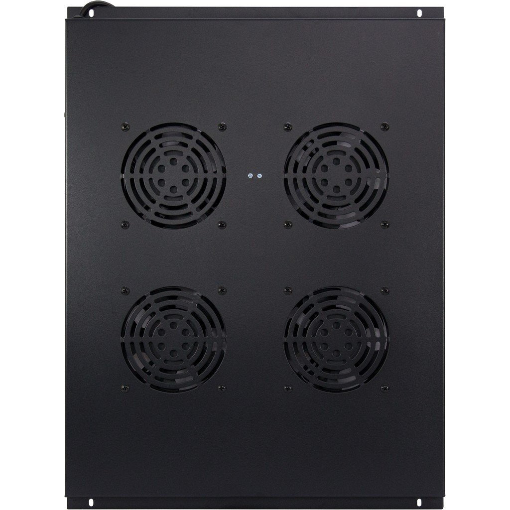 Inter-Tech Swsn-800 Panel Del Ventilador, Refrigerador De Aire Negro, Panel Del Ventilador, Negro, 4 Ventilador(Es), 240 V, 413 Mm, 547 Mm