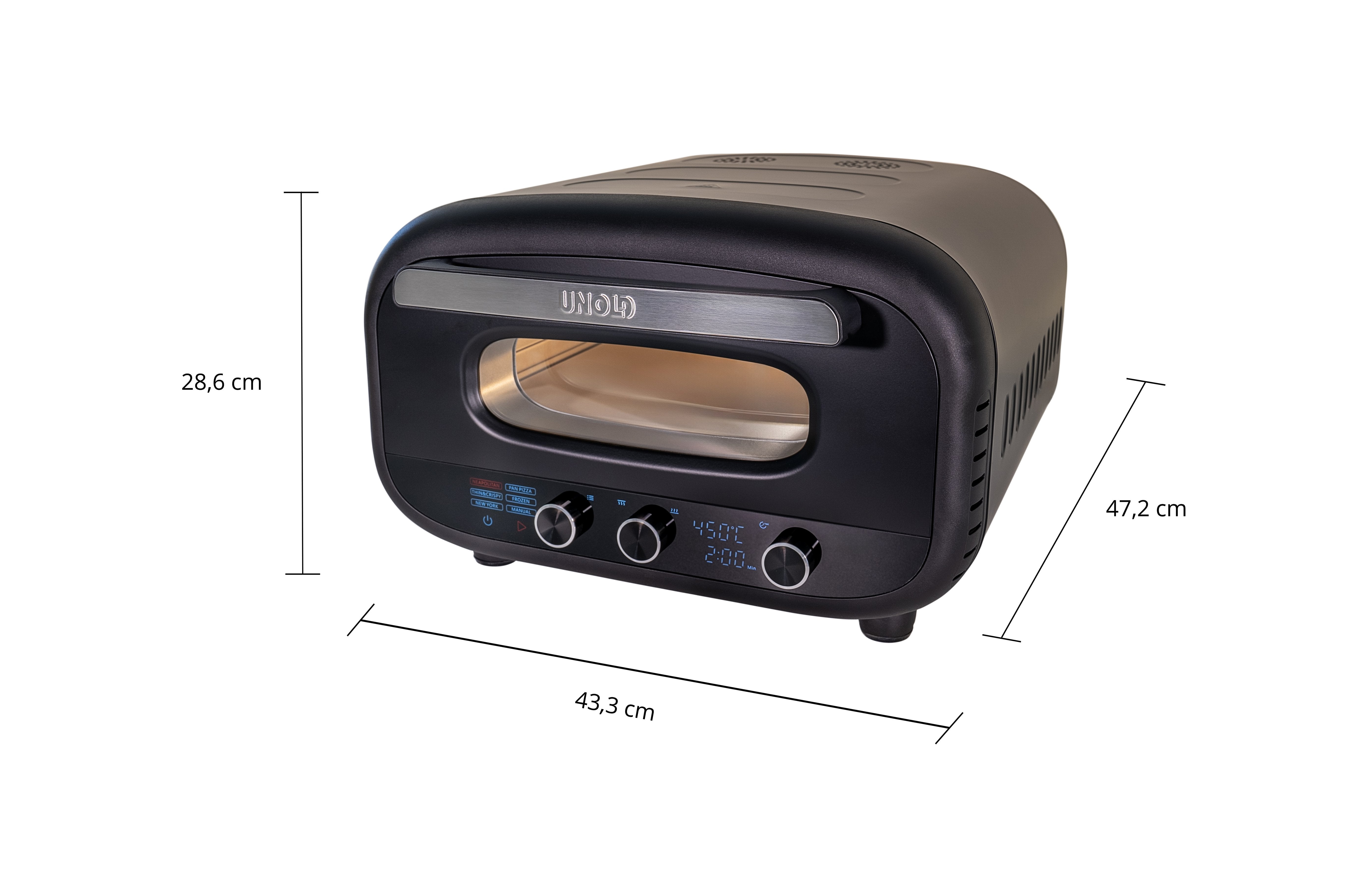 EAN 4011689688058 - Unold 68805 fabricante de pizza y hornos 1 Pizza(s) 1700 W Negro imagen 14