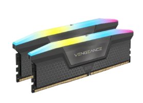 Memoria Ram Corsair 32 Gb Ddr5-6000 (2x 16 Gb) (Gris, Cmh32gx5m2b6000z38, Vengeance Rgb, Intel Xmp, Amd Expo)