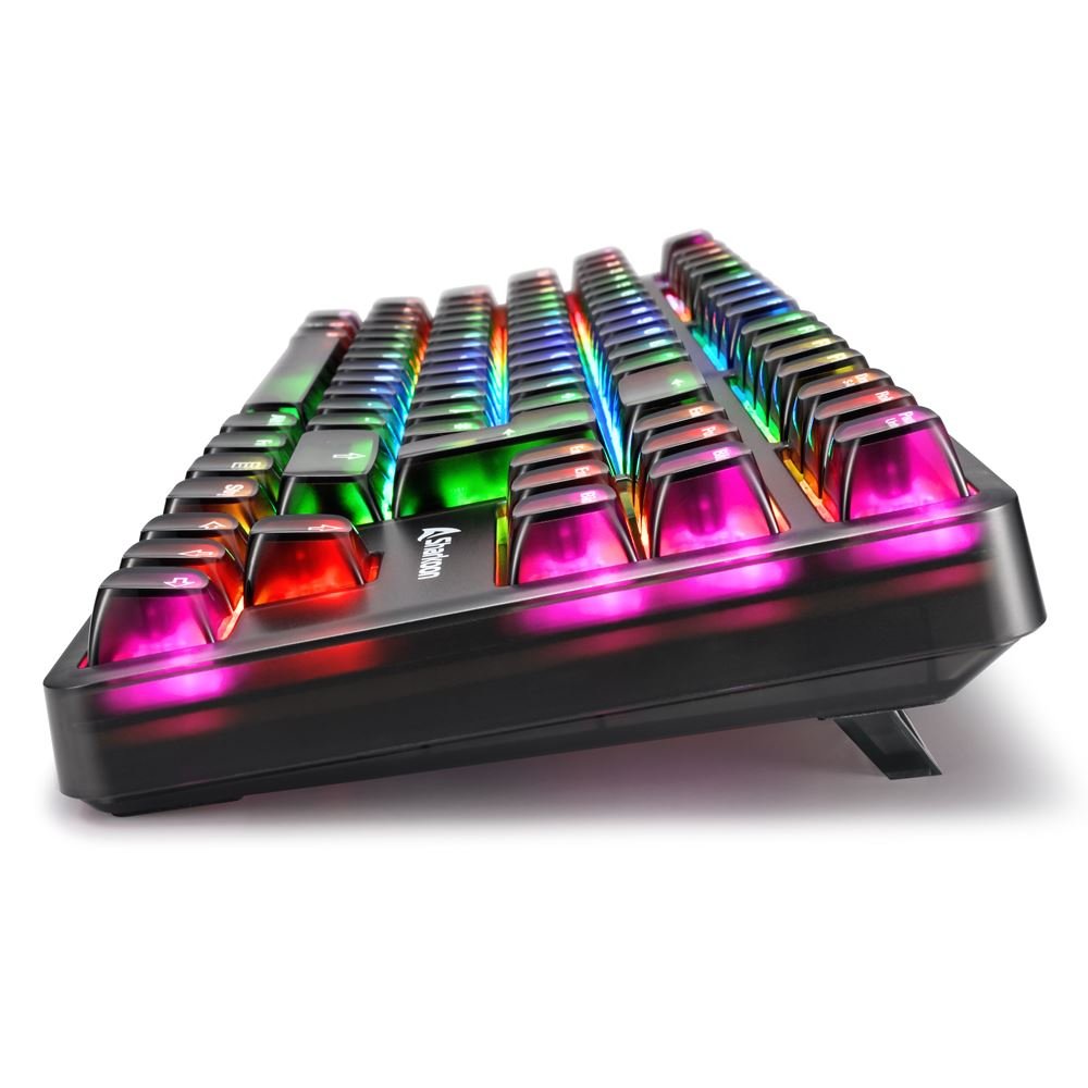EAN 4044951040124 - Sharkoon SGK70W teclado Juego USB QWERTZ Alemán Negro imagen 3