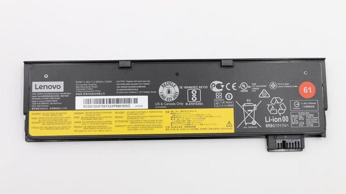 Lenovo Batería 11.4v 2100mah Para Lenovo Thinkpad T470 01av422